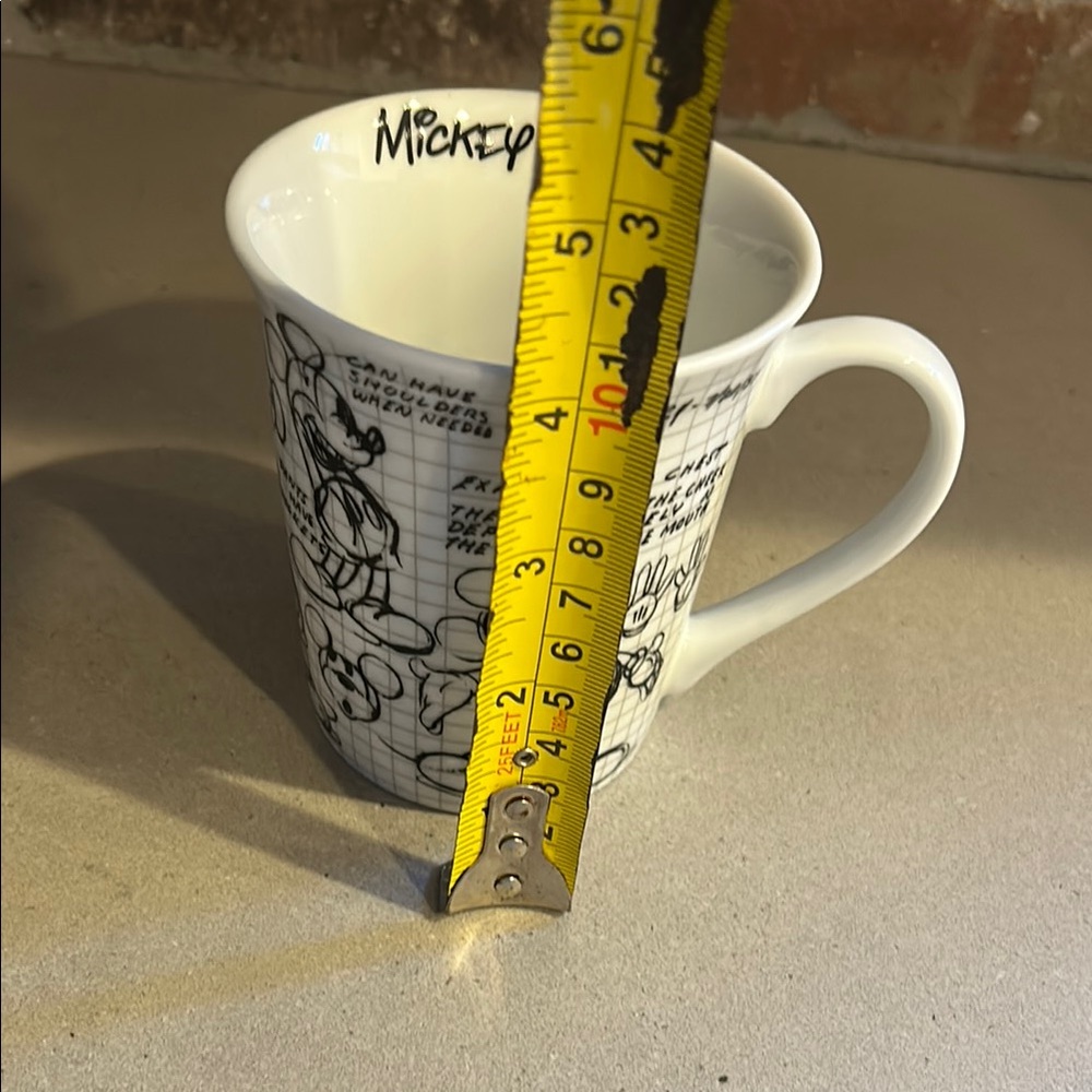 Disney Sketch Mug Mickey Mouse Animation 90th Anniversary The True Original - Picture 12 of 12